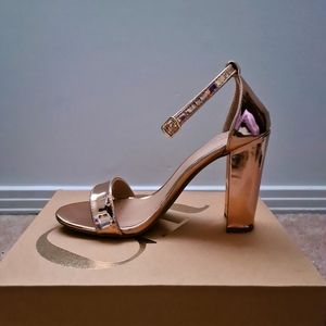 Size 8 Rose Gold Charlotte Russe Heels